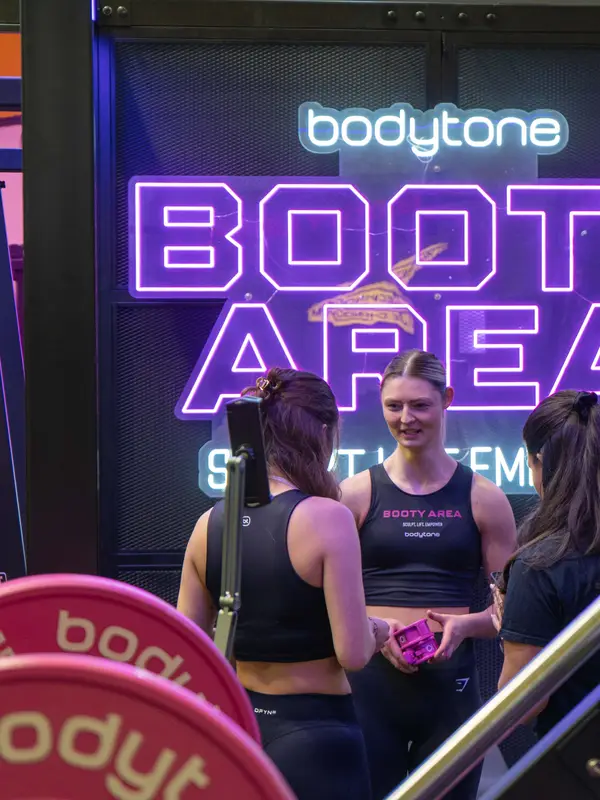 Booty Area en un gimnasio
