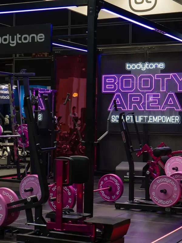 Booty Area en un gimnasio