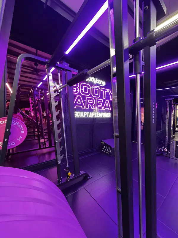 Booty Area en un gimnasio