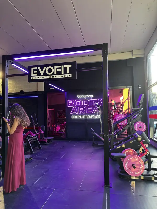 Booty Area en un gimnasio