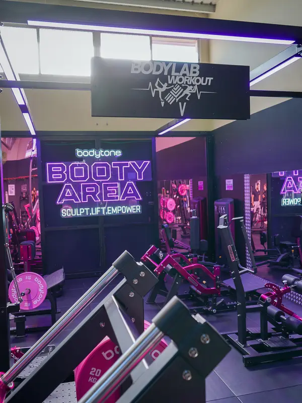 Booty Area en un gimnasio