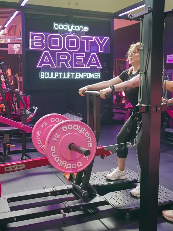 Booty Area en un gimnasio