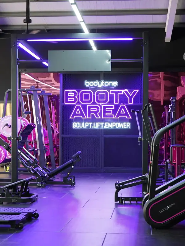 Booty Area en un gimnasio