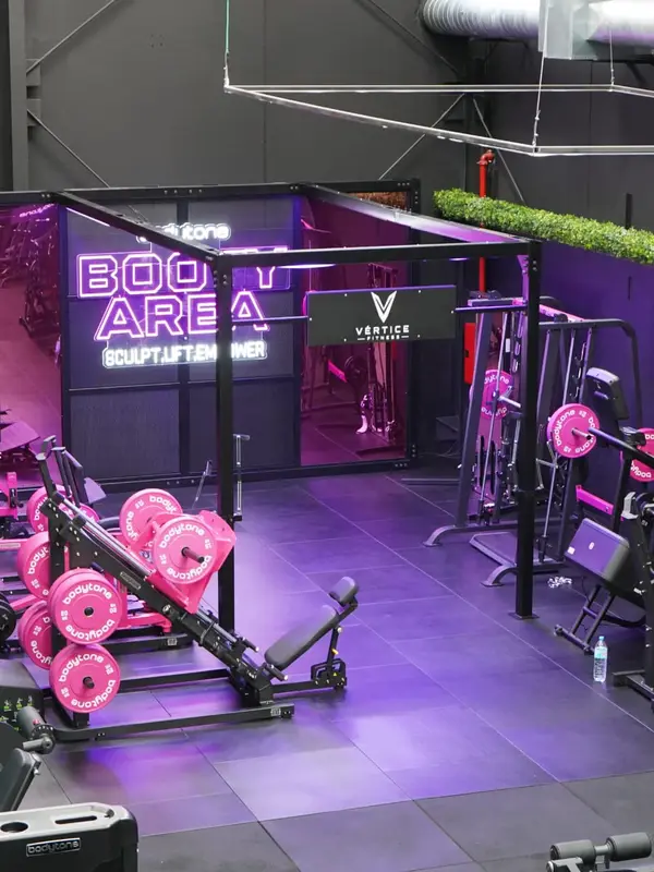 Booty Area en un gimnasio